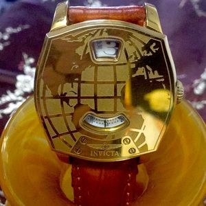 Invicta Signature Map of the World Timepiece